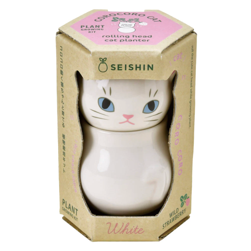 CoroCoro Rolling Head Cat Plant Growing Kit - Freshie & Zero Studio Shop