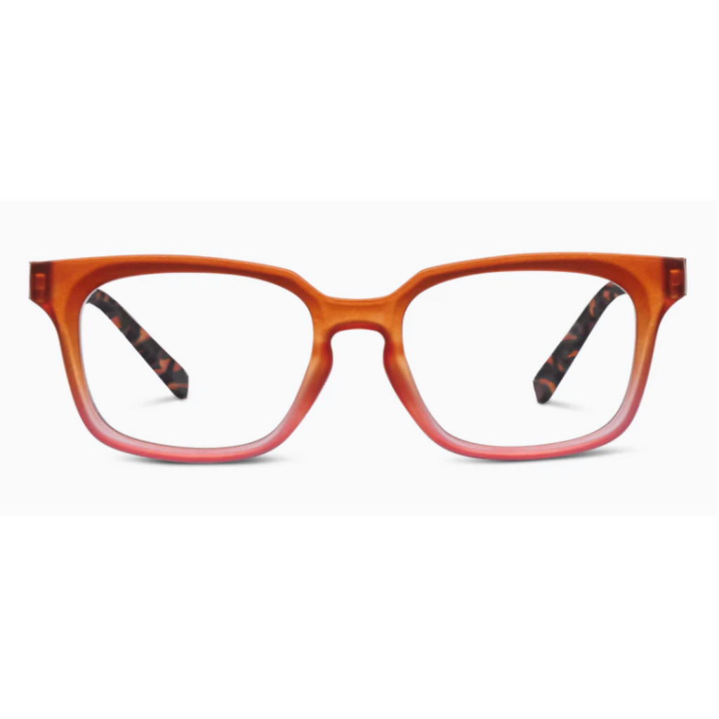 Peepers Reading Glasses: Desert Sunrise Spice/Leopard Tortoise - Freshie & Zero Studio Shop