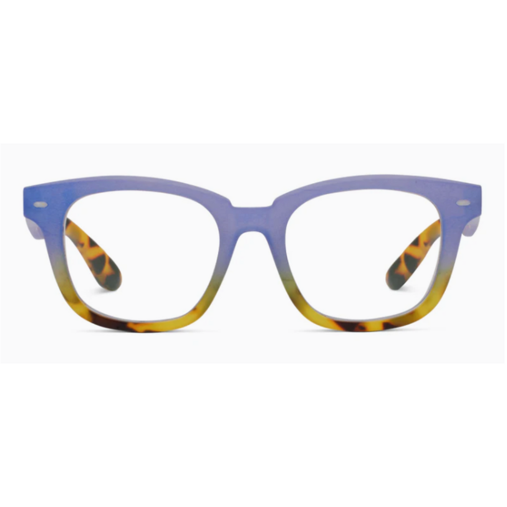 Peepers Reading Glasses: Hidden Gem Blue/Tokyo Tortoise - Freshie & Zero Studio Shop