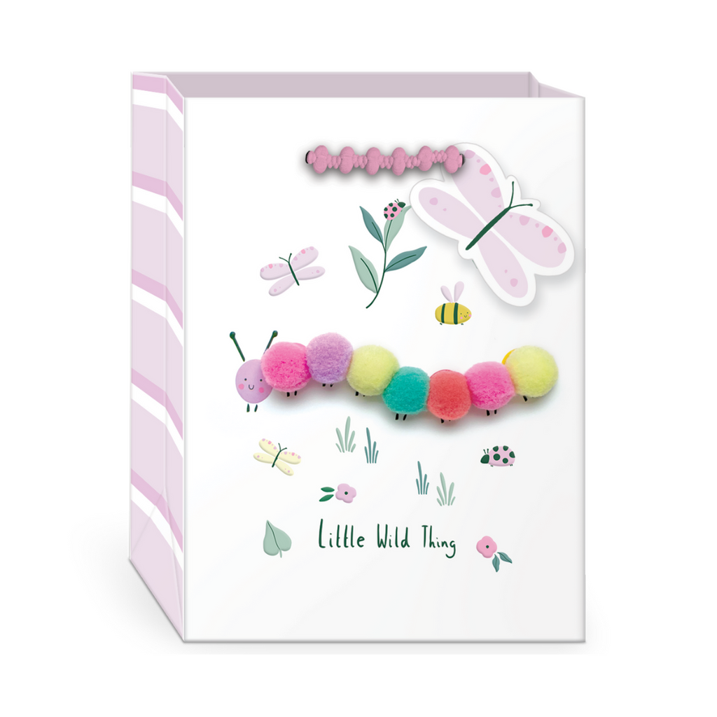 Little Wild Thing Caterpillar Gift Bag - Small - Freshie & Zero Studio Shop
