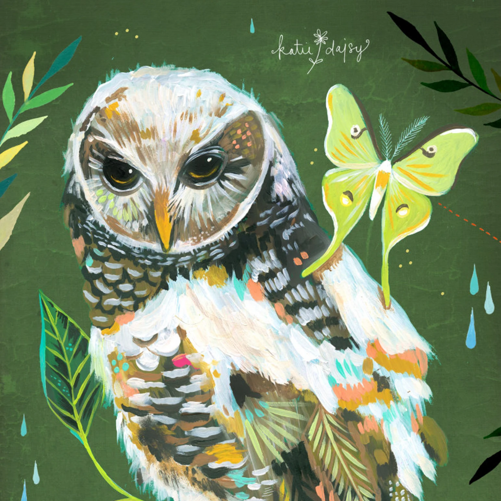 Katie Daisy Print - Hazel and Luna Print: 8 x 10 - Freshie & Zero Studio Shop