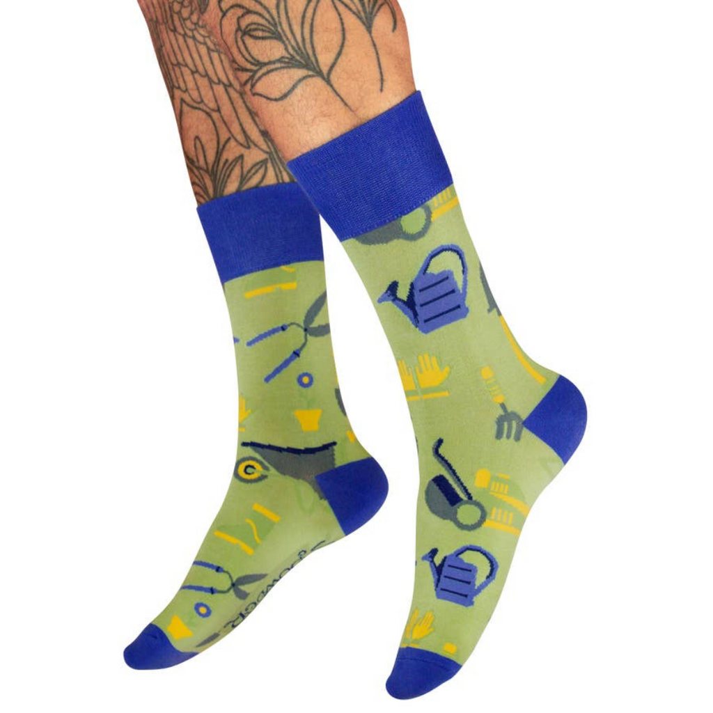 Men's Socks - Green Thumb - Freshie & Zero Studio Shop