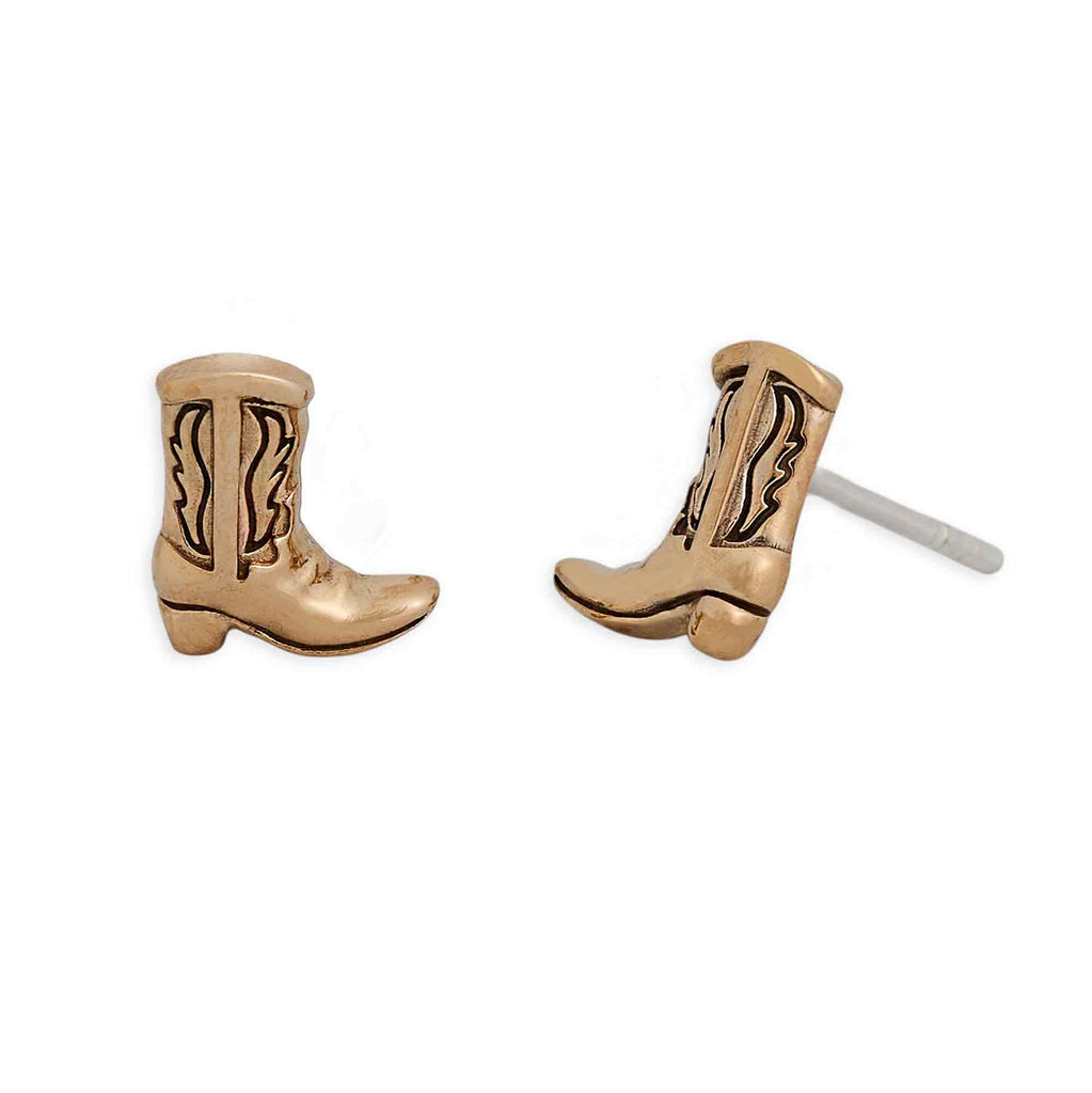 Cowboy Boot Stud Earrings - Freshie & Zero Studio Shop