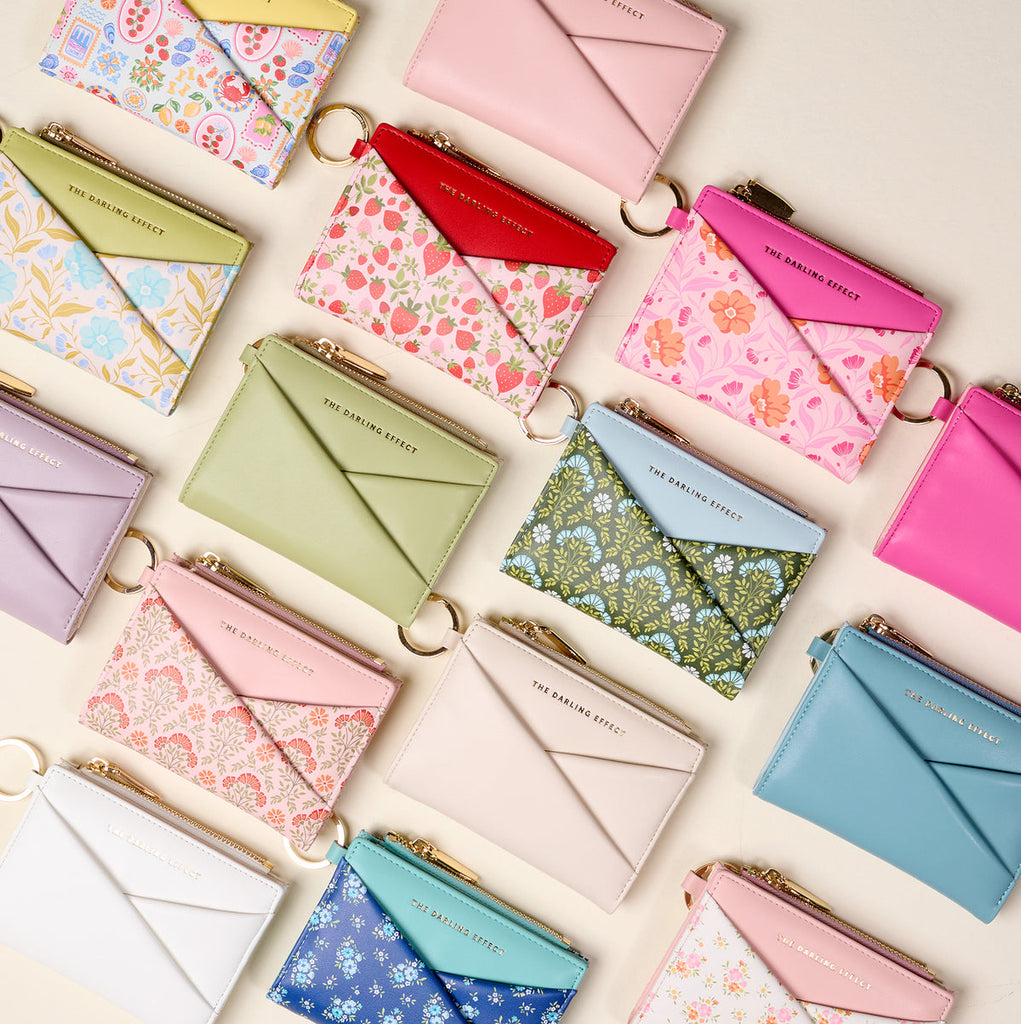 Luxe Pocket Wallet - Everbloom Forest Green - Freshie & Zero Studio Shop