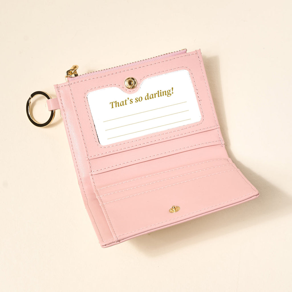 Luxe Pocket Wallet - Everbloom Dusty Rose - Freshie & Zero Studio Shop
