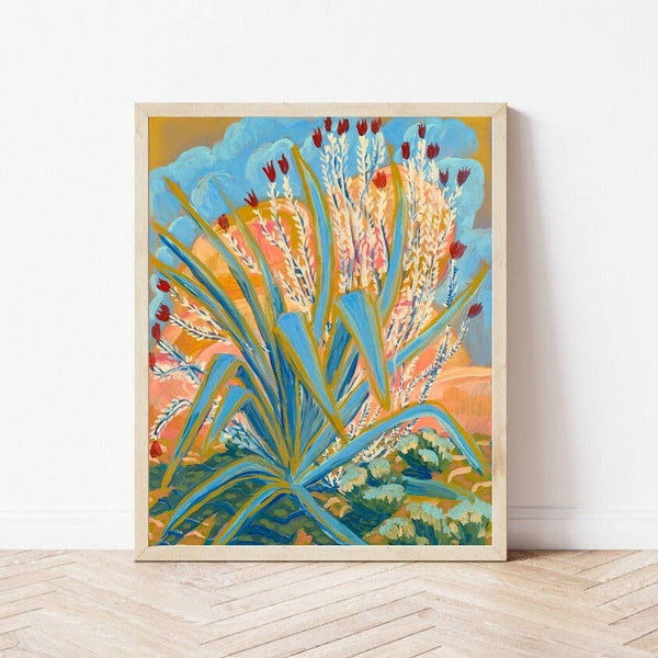 Agave Ocotillo Plant Print: 8×10 - Freshie & Zero Studio Shop