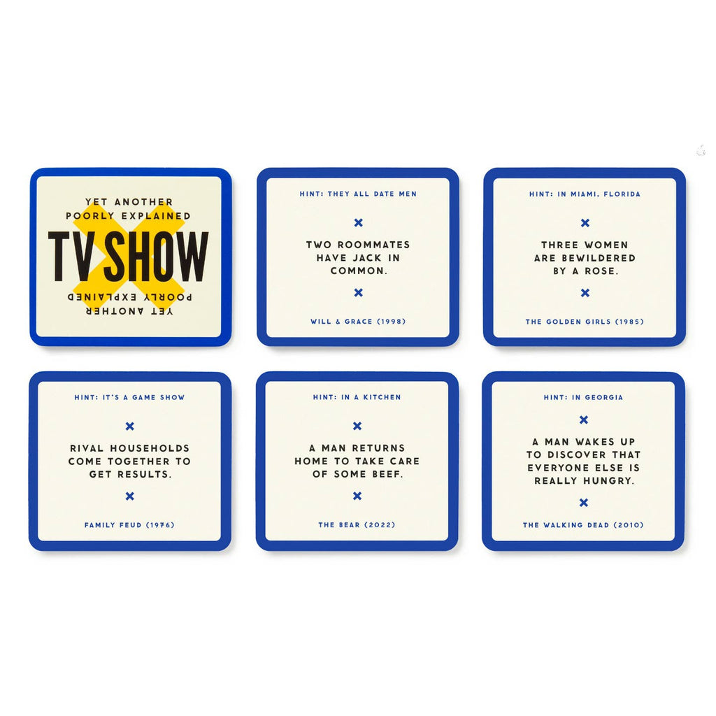 Poorly Explained TV Shows Game - Freshie & Zero Studio Shop