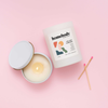 Homebody Candle: Velvet Garden - Freshie & Zero Studio Shop