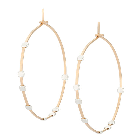 Minimal Cosmos Dotted Hoop - Large - Freshie & Zero Studio Shop