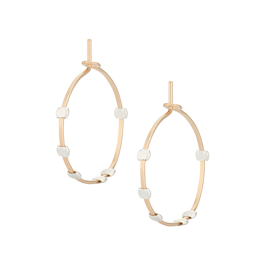 Minimal Cosmos Dotted Hoop - Small - Freshie & Zero Studio Shop