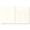 Red Bookmarked Book Log Journal - Freshie & Zero Studio Shop