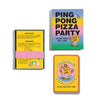 Ping Pong Pizza Party: The Crazy Phrazy Party Game - Freshie & Zero Studio Shop