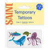 Wild Sea Temporary Tattoos: Yellow - Freshie & Zero Studio Shop