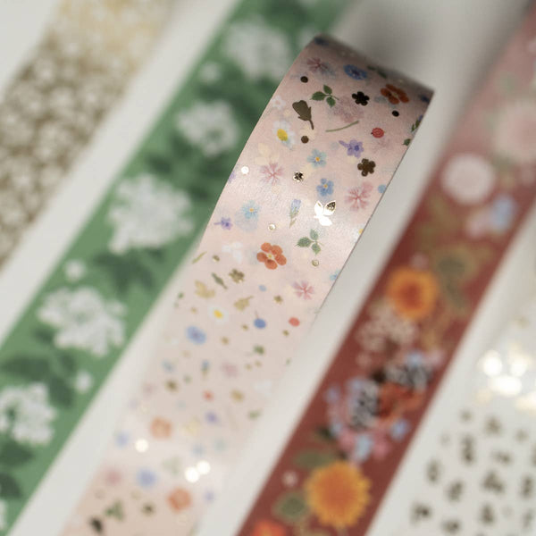 FLORAL CONFETTI |  WASHI TAPE - Freshie & Zero Studio Shop