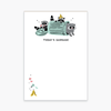 Garbage Raccoons Notepad - Freshie & Zero Studio Shop