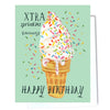 Extra Sprinkles Birthday Card - Freshie & Zero Studio Shop