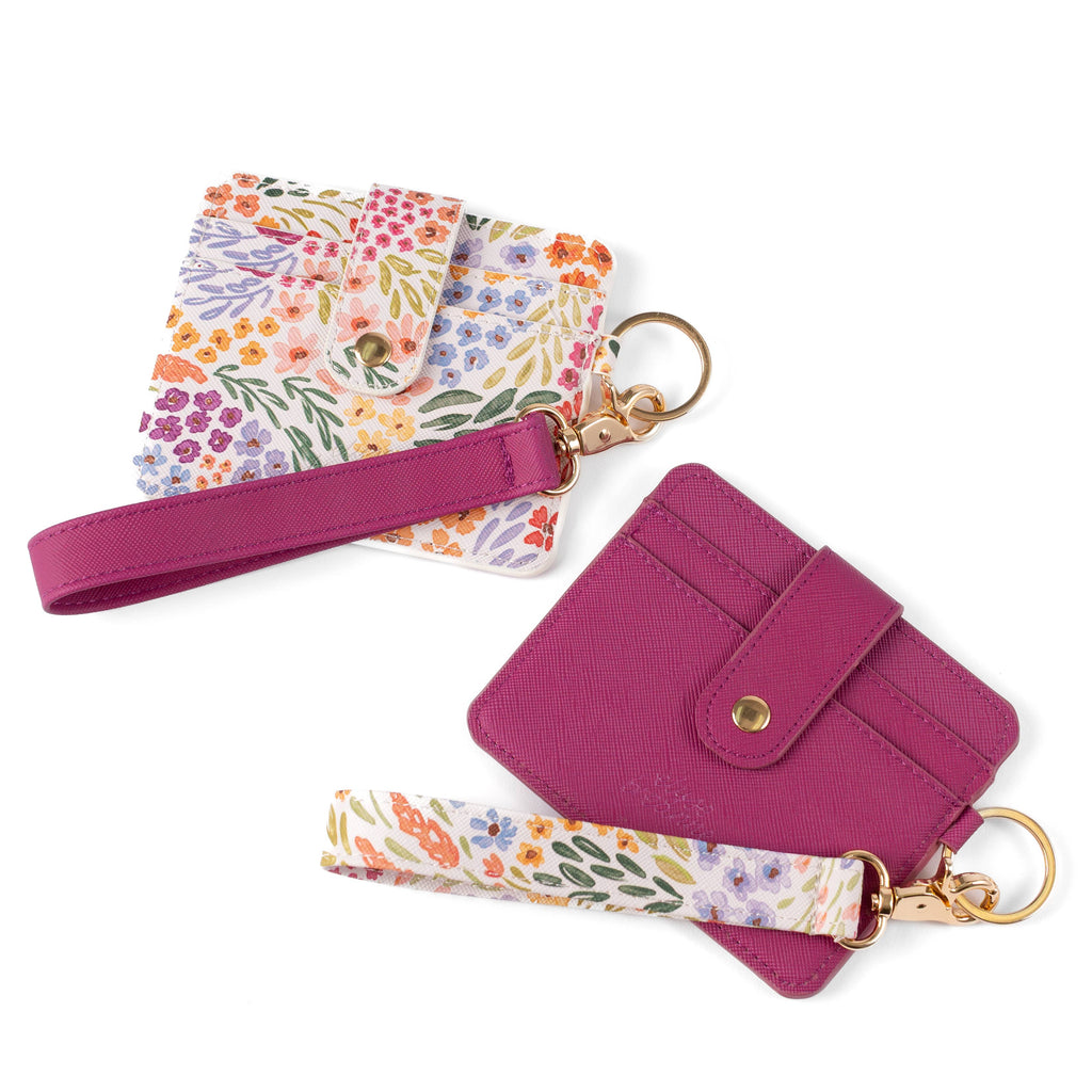 Raspberry Keyring Card Wallet - Freshie & Zero Studio Shop