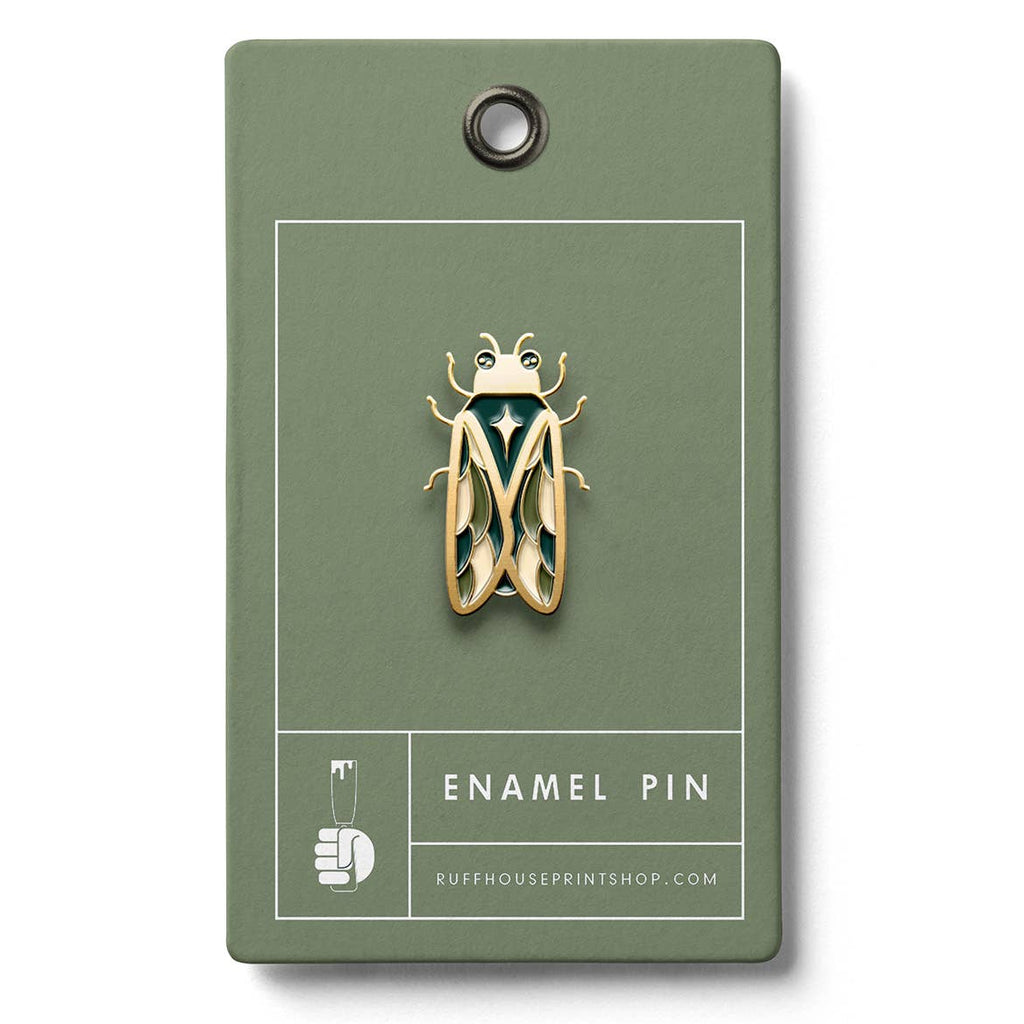 Bug Insect Enamel Pin - Freshie & Zero Studio Shop