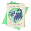 On The Mend Risograph Get Well Card - Freshie & Zero Studio Shop