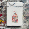 A circus made of wildflowers - original oil painting on wood - Freshie & Zero Studio Shop