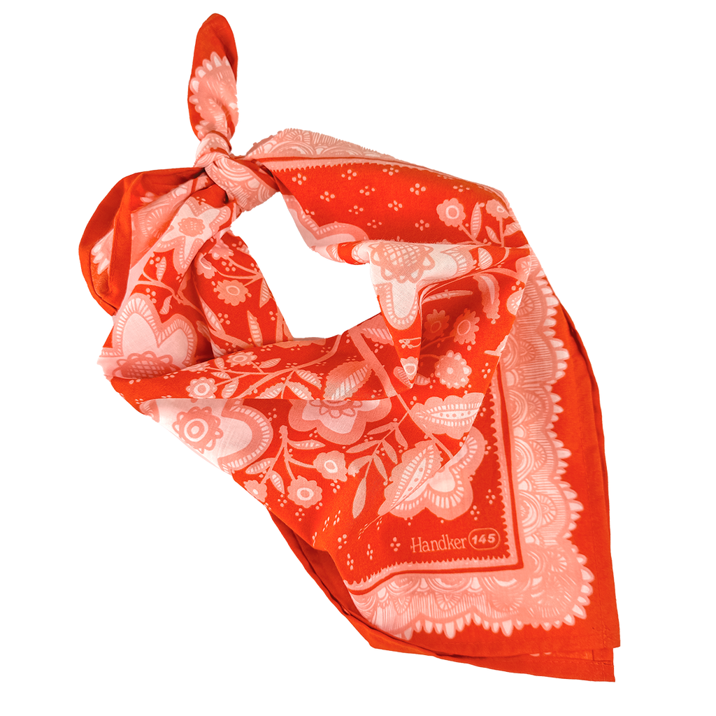 No. 145 Lacey Handker Bandana - Freshie & Zero Studio Shop