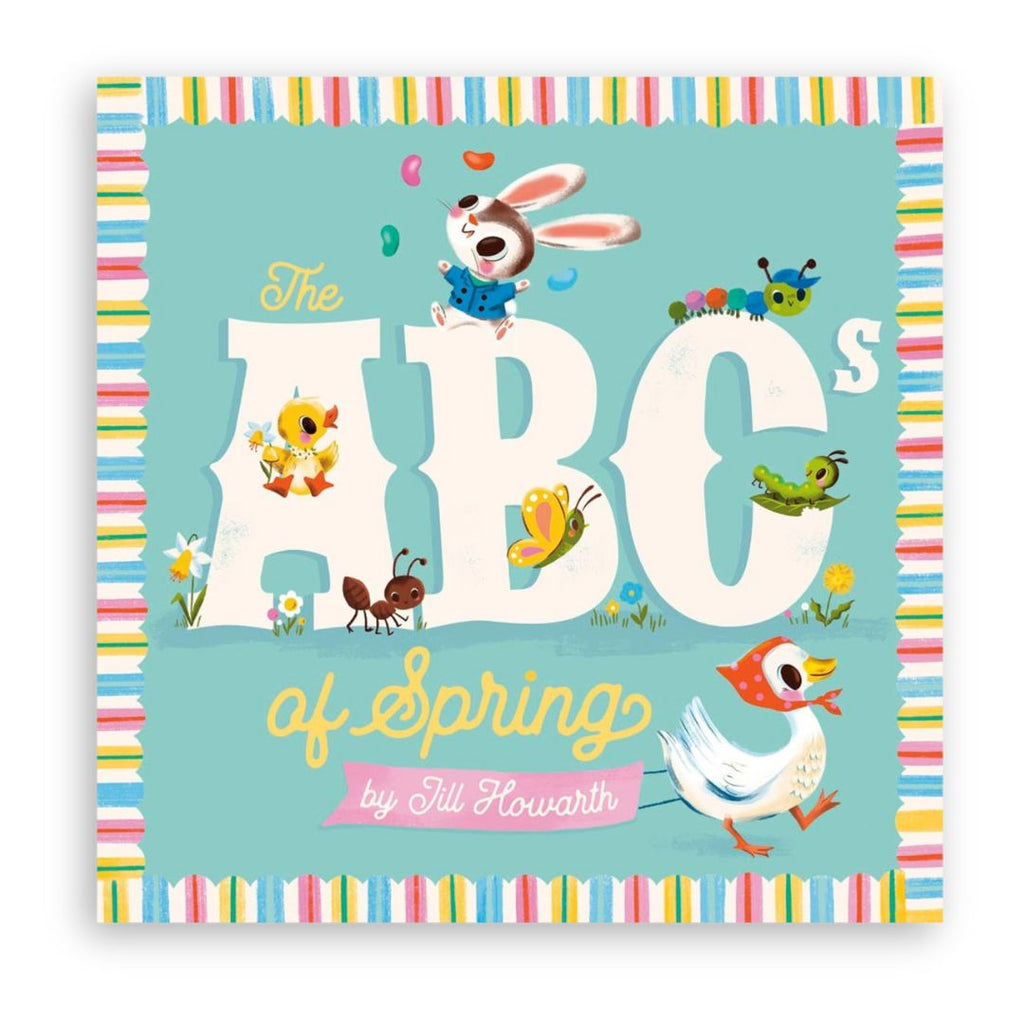 The ABCs of Spring Illustrated Board Book - Freshie & Zero Studio Shop