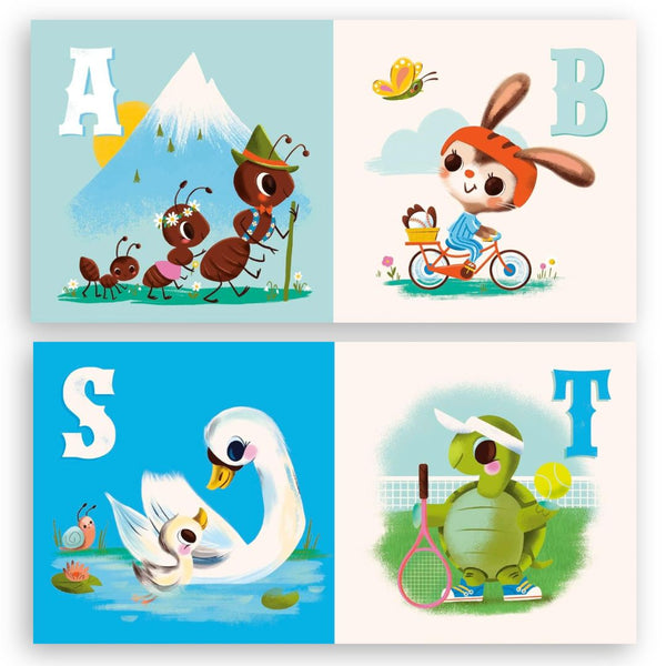 The ABCs of Spring Illustrated Board Book - Freshie & Zero Studio Shop