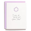 So Sorry For Your Loss Sympathy Card - Freshie & Zero Studio Shop