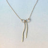 bow necklace - Freshie & Zero Studio Shop