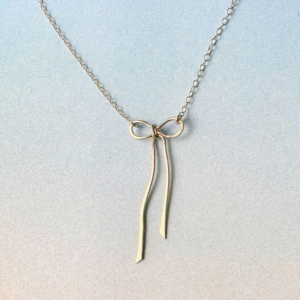 bow necklace - Freshie & Zero Studio Shop