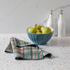 Sardines + Plaid Microfiber Kitchen Dish Towel - Freshie & Zero Studio Shop