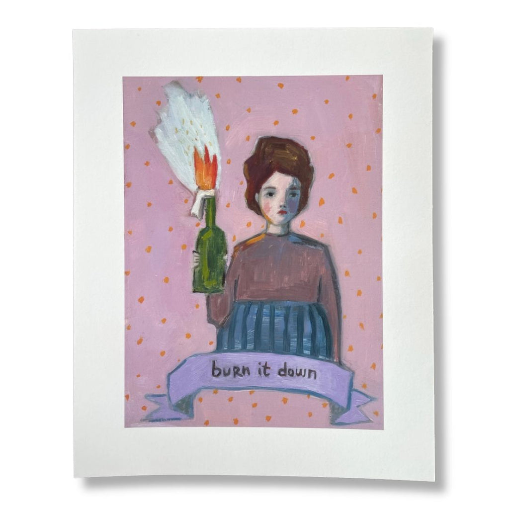 Eugenie - Art Print by Amanda Blake: 8x10 - Freshie & Zero Studio Shop