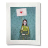Lesley - Art Print by Amanda Blake: 8x10 - Freshie & Zero Studio Shop