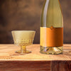 Embossed Stemmed Coupe Glass - Freshie & Zero Studio Shop