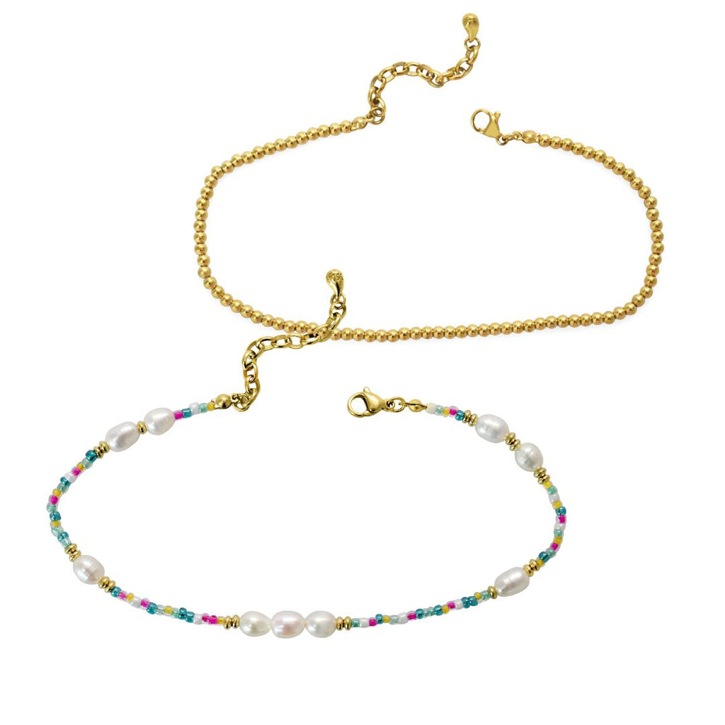 Paradiso Waterproof Anklet Set by ISLA - Freshie & Zero Studio Shop