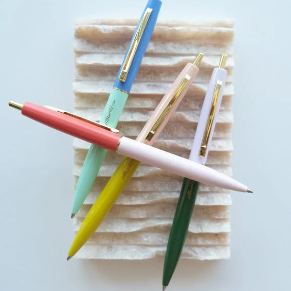 Retro Rainbow Pens - Set of Four - Freshie & Zero Studio Shop