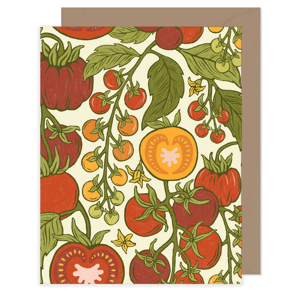 Tomato Card for Everyday - Freshie & Zero Studio Shop