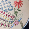 Book Stack Embroidery Kit by Cozyblue - Freshie & Zero Studio Shop