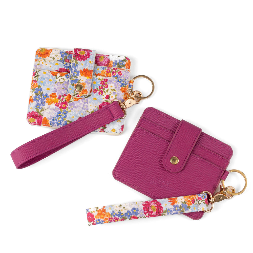 Raspberry Keyring Card Wallet - Freshie & Zero Studio Shop