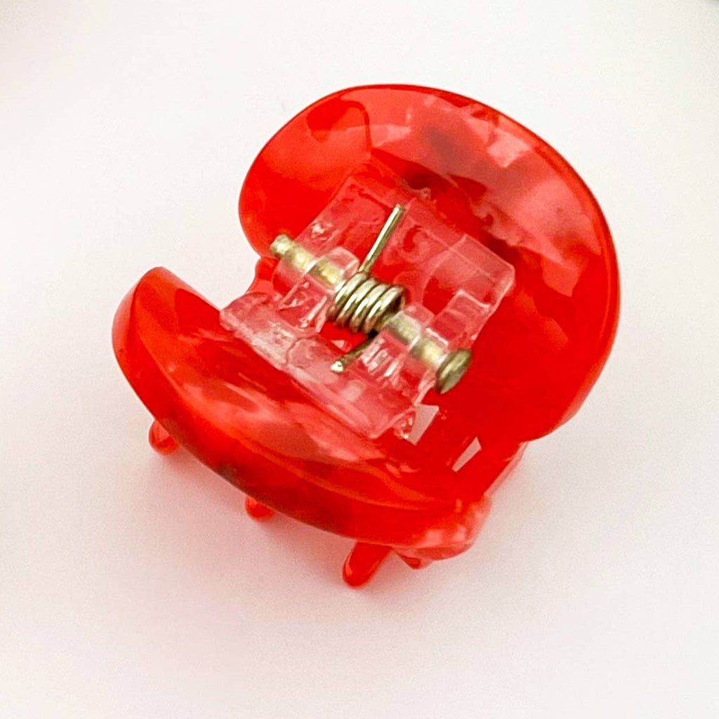 0.8'' Mini Cute Fruit Hair Claw Clip: Tomato - Freshie & Zero Studio Shop