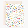 YAY Floral Confetti | greeting card - Freshie & Zero Studio Shop
