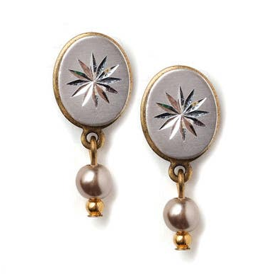 Retro Socialite Stud Earrings by Jill Schwartz - Freshie & Zero Studio Shop