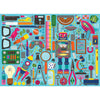 Nerdy Junk Drawer - 350pc Family Jigsaw Puzzle - Freshie & Zero Studio Shop