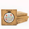 Book Stack Embroidery Kit by Cozyblue - Freshie & Zero Studio Shop