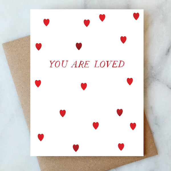 You Are Loved Greeting Card - Freshie & Zero Studio Shop