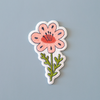 Iron-On Patch: Pink Flower - Freshie & Zero Studio Shop