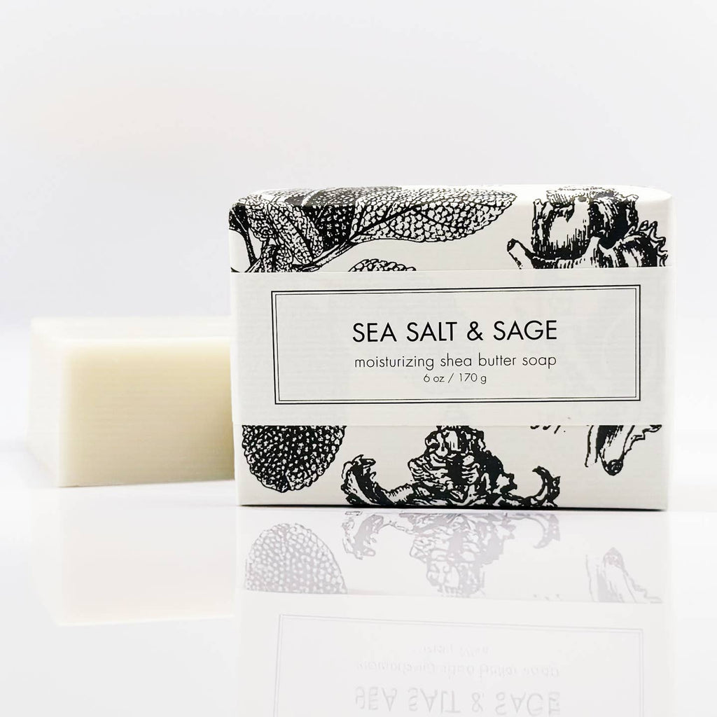 Sea Salt & Sage Shea Butter Body Soap by Formulary 55 - Freshie & Zero Studio Shop