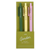 Garden Jotter Gel Pen: Set of 3 - Freshie & Zero Studio Shop