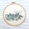 Whale Embroidery Kit - Freshie & Zero Studio Shop