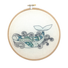 Whale Embroidery Kit - Freshie & Zero Studio Shop